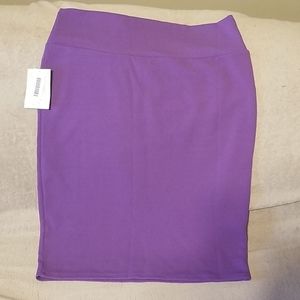 2 for $20 NWT Cassie XL LuLaRoe Purple Skirt